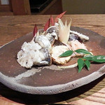 庭園の宿 石亭 - 焼き物（夕食）