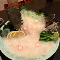 日本料理てら岡 中洲本店 - カワハギのお造り