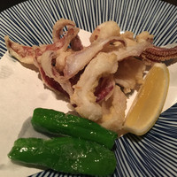 日本料理てら岡 中洲本店 - イカのあと作りは唐揚げで…