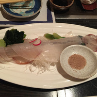 日本料理てら岡 中洲本店 - イカの活き造り