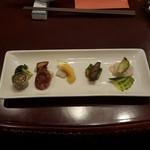 趙楊 - 写真では表せ切れない前菜５種盛り