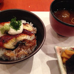 レストラン円山 - ミニ鰻丼