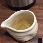 麺作 赤シャモジ - 割スープ