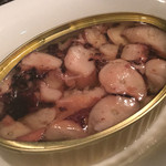 缶詰BAR Kan缶 - イカのアヒージョ♪