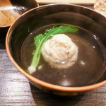 虎白 - フワフワ穴子しんじょと血抜き鰹出汁