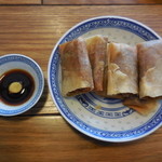 香港麺 新記 - 春巻き