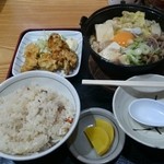 Kenchan udon - 日替り定食の１例