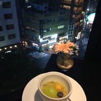 神戸牛ステーキ鉄板焼 雪月花 離れ - デザートは別室で。神戸の夜景を眺めながら