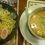 おおぎやラーメン 長野伊那店 - 野菜つけ麺（味噌）