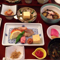 日本料理 芝桜 - 2015.5朝食ですヾ(＠⌒ー⌒＠)ノ