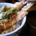 海老丸 - 海老天丼　1,080円