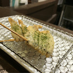 串揚げ 串の実 - わかさぎ串