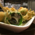 串揚げ 串の実 - 牡蠣は半生！