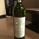 串揚げ 串の実 - この日おススメしてもらったスペインの白ワイン