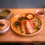 オモヤキッチン - 本日の日替わり：サバフグのフライ　¥750　2016.2.24