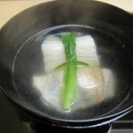 割烹 喜作 - 小鯛と煮麺の椀物