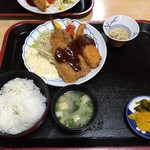 久坊 - ミックスフライ定食