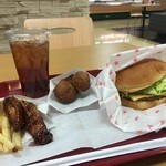 テンチバーガー - テリヤキチーズバーガーセット