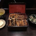 上村うなぎ屋 - うな重肝吸い￥３８００