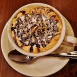 Ｌａ Ｖｉｔａ - 『カフェモカ』(580円)！エスプレッソの上にたっぷりのホイップクリーム～！その上にチョコレートソースをかけたもの～♪(^o^)丿