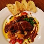 Ｌａ Ｖｉｔａ - 『牛ホホ肉のとろとろ煮込みステーキ』(1600円)！牛ホホ肉をデミグラスソースと赤ワインでじっくり煮込んだステーキ～♪(^o^)丿