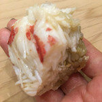 初音鮨 - 蟹　これが２つ。