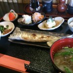 らん菜 - 焼魚定食990円