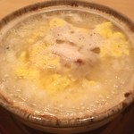 まき村 - 先ほどらいのふぐの雑炊