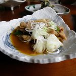 あなたの蕎麦 - モツ煮込み