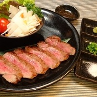 宮崎牛網焼きステーキ定食（100ｇ）