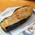 魚貝道 - 米茄子の味噌田楽