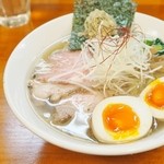 麺処 有彩 - '16.02特製魚介鶏だし塩中盛