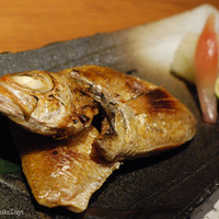 のどぐろ専門 銀座 中俣 - のど黒塩焼（半身）
