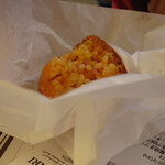 食べかけライスコロッケ