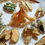 蕎茶寮 いけ野 - 天婦羅