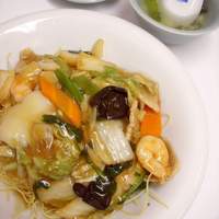 廣東飯店 - 五目あんかけ揚げそば