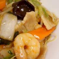廣東飯店 - 五目あんかけ揚げそば