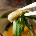 とり料理 瀬戸 - 皮と九条ねぎ