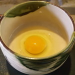とり料理 瀬戸 - とりすきにつかう玉子
