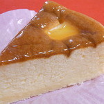 ヒキノ - ベイクドチーズケーキ￥３００