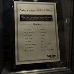 ビルボードライブ大阪 - 2016.02　メンバー表