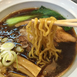 士心 - ブラック醤油らーめん  700円