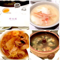 神仙閣 神戸店 - 燕の巣スープ／フカヒレ姿煮／すっぽんスープ 