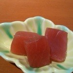 和彩食楽小田 - サービス（まぐろ造り）