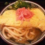 丸亀製麺 - だし玉肉づつみうどん