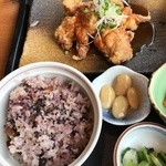 藍屋 - 鶏の甘酢あん定食