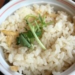 藍屋 - タケノコ御飯