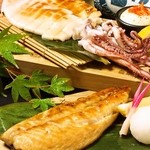 Ichigoya - 季節ごとに変わる旬の魚を一夜干しした「自家製干物」。写真は銀だらの塩焼き。