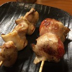 ささよし - ささよし(上ナンコツ、トマト巻き)