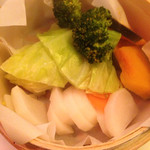 Shourompoubaru Hashiya - 蒸し野菜